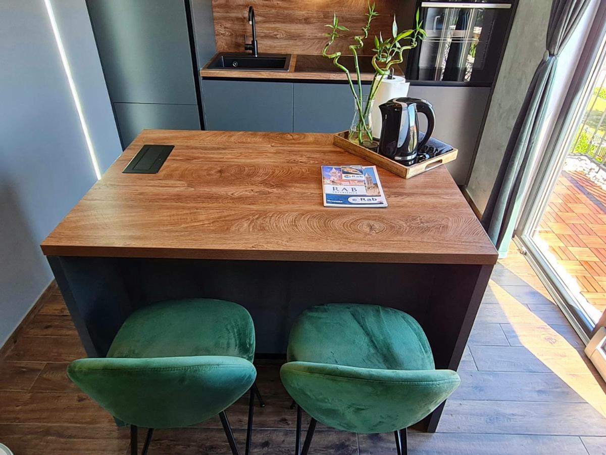 Modern Studio With A Beautiful View Rab Town Buitenkant foto