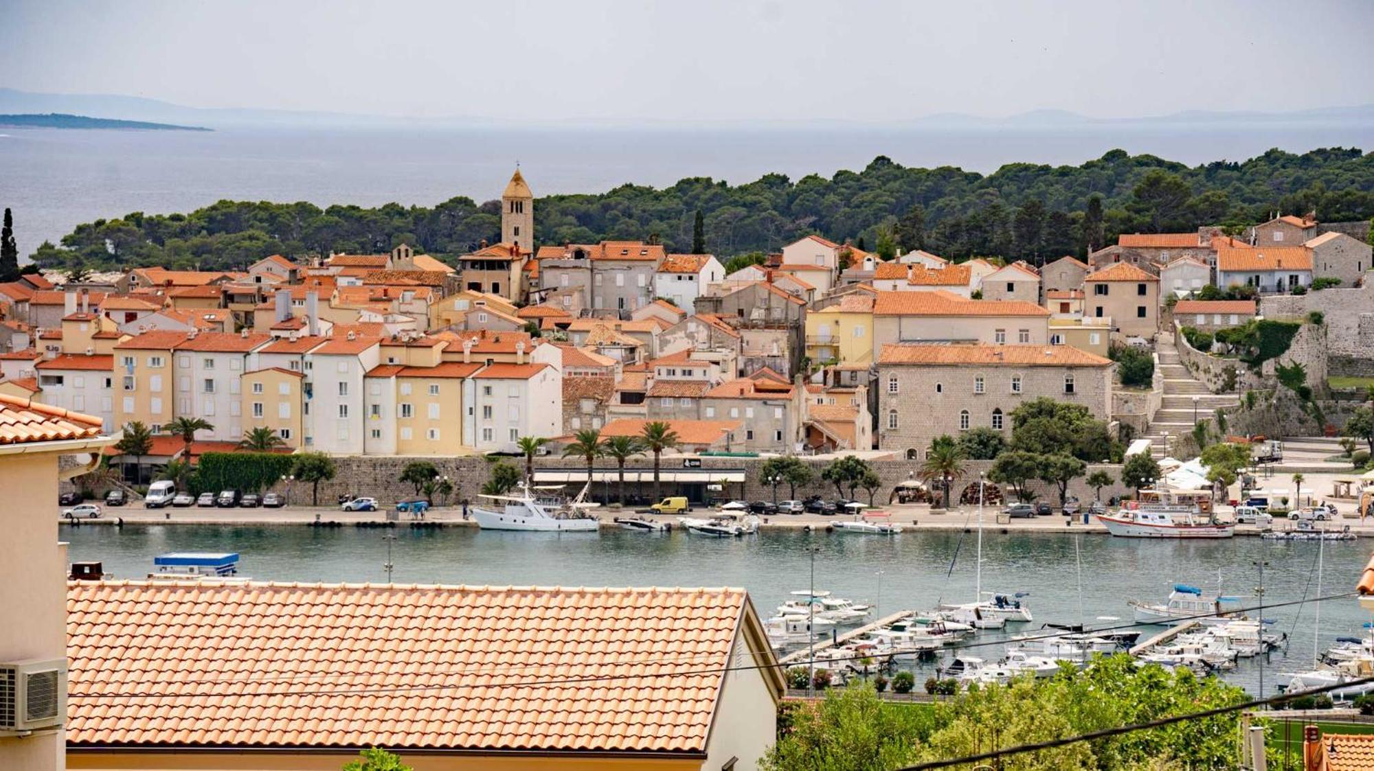 Modern Studio With A Beautiful View Rab Town Buitenkant foto